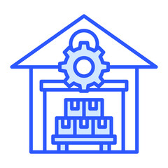 Warehouse Management Icon