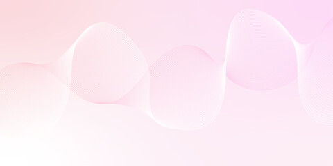 Modern wave design abstract background with glowing curved lines. Abstract technology lines mesh background. wavy lines with technology connection concept.