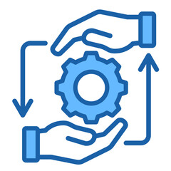 Change Management  Icon Element For Design
