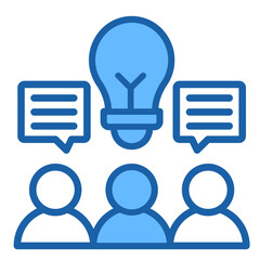 Thought Leadership  Icon Element For Design
