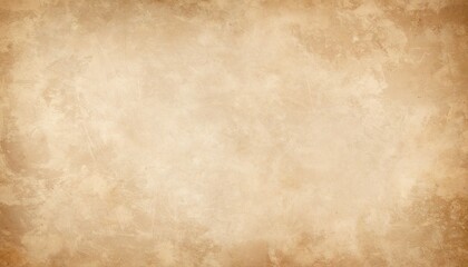 Obraz premium Vintage parchment texture with soft brown edges fading inward