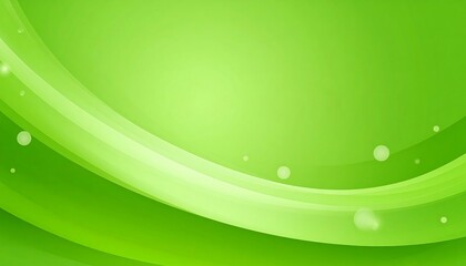 Fototapeta premium Abstract green curves background