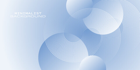 Abstract blue modern background with circle elements. Digital technology concept, modern design