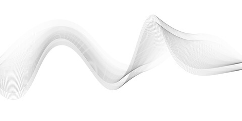 Abstract vector background with black wavy lines. EPS10