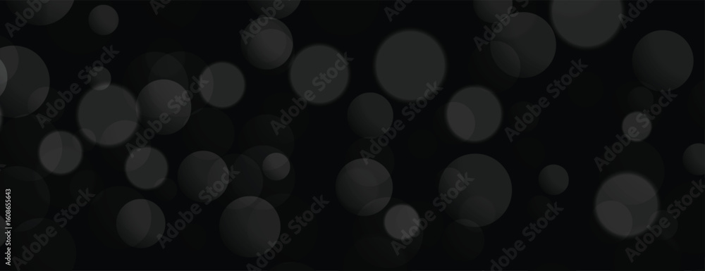 Canvas Prints bokeh style abstract dark black wallpaper design
