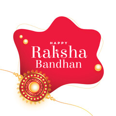 happy raksha bandhan hindu cultural background design