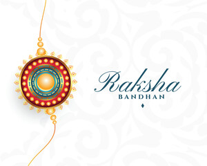 brother sister rakhi festival white background design