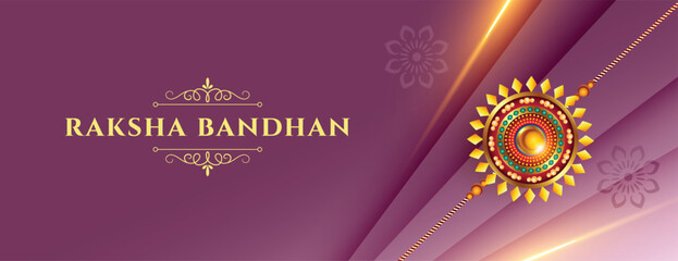 2025 raksha bandhan wishes banner with wristband