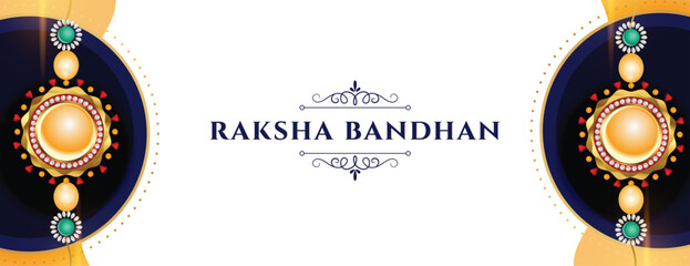 raksha bandhan hindu festive wallpaper with rakhi decor