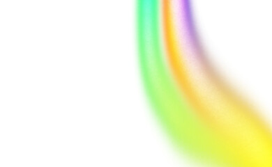 Abstract glowing neon grainy color gradients shape cutout on transparent background, noisy wave shaped gradients color effect overlay, grunge rough texture light leaks effect background.