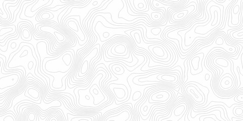 Abstract minimal The patter discovery vector topo map creative discovery White wave grid stripe line map topography. vector geographic contour mounted map background.	