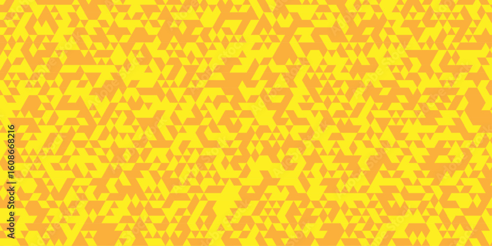 Aufkleber seamless geometric pattern square shapes low polygon backdrop background. abstract geometric wall ti