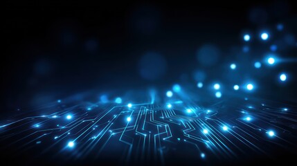 Abstract circuit board digital backdrop