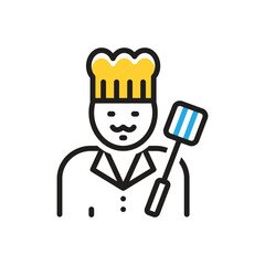 Multi color icon for as