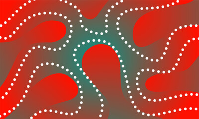 abstract red background