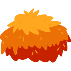 Autumn Bush Illustration