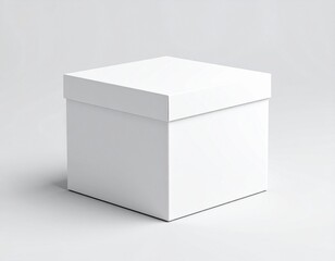 クリーンでミニマリストなブランドロゴのない製品パッケージ