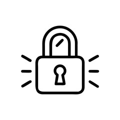 vector lock icon