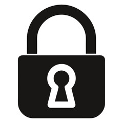 lock icon vector illustration