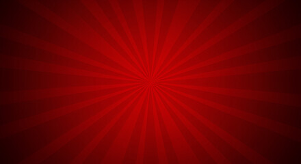 Red radiating lines on dark background