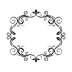 Elegant Vintage Ornamental Frame
