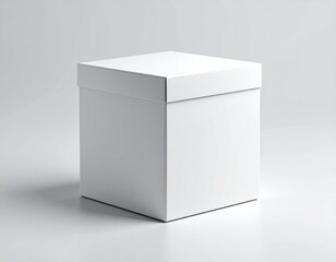 クリーンでミニマリストなブランドロゴのない製品パッケージ