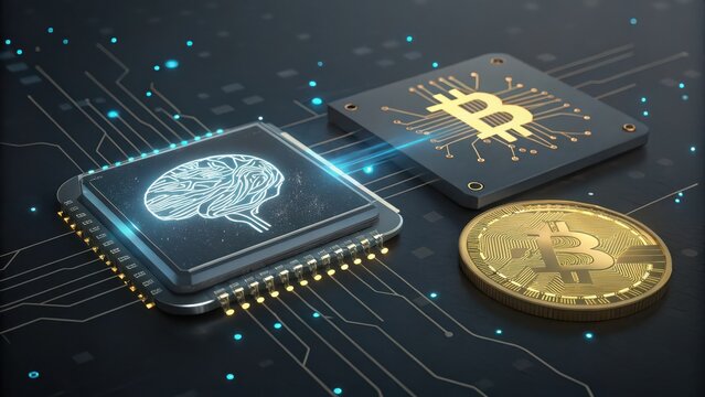 Artificial intelligence bitcoin blockchain technology cryptocurrency ai crypto future