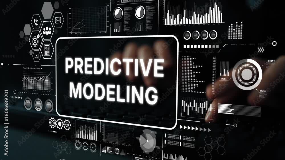 Poster Advanced Predictive Modeling Concepts with Data Visualization Techniques for Business Insights in Modern Technology. Asymptotic smart data analytic.