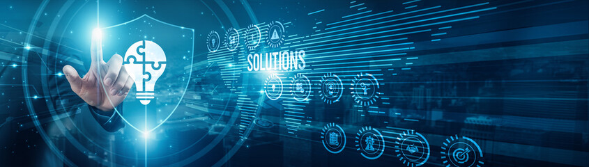 Solution architect protecting design technology solutions strategy, integration platforms automation innovation performance problem-solving implementation tools, and development.