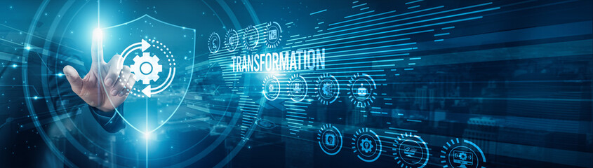 Change manager protecting progress transformation initiatives, digital strategy automation...