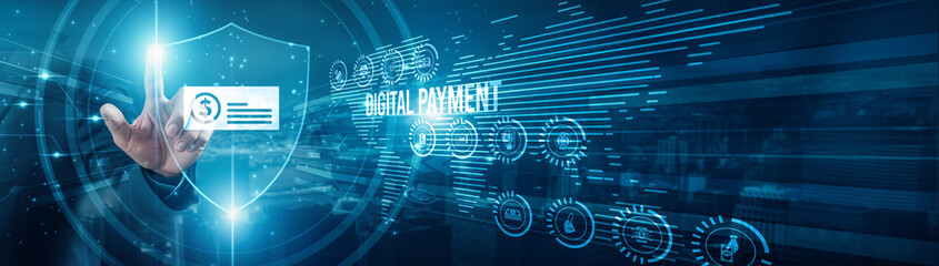 Fintech expert protecting transactions on digital payment platforms, encryption wallets gateways authentication automation finance apps, and mobile security verification systems.