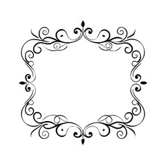Elegant Vintage Ornamental Frame
