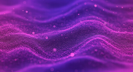 Purple Pink Digital Wave Gradient Background