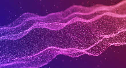Purple Pink Digital Wave Gradient Background