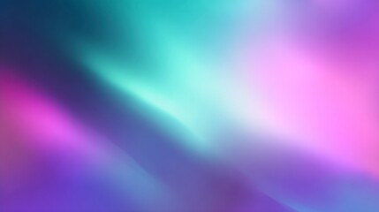 Smooth gradient background blending vibrant colors (teal, purple, pink) in a dreamy haze