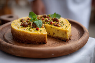 vibrant culinary workshop setting focused on art of making delicious vegan desserts