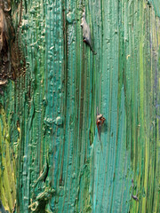 color and texture of oil paint strokes