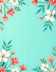  flower-print wallpaper pattern