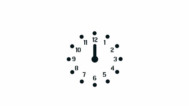 o clock 4k animation