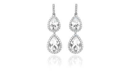 Luxury Bridal Drop Earrings
