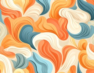 有機的な形状と流れるような線