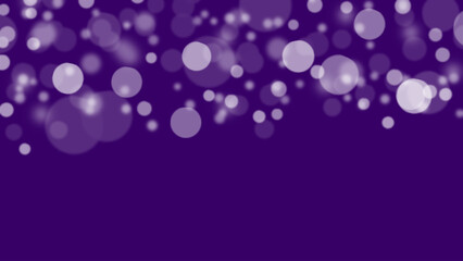 Glowing Bokeh Overlay, White light flare effect for magical or festive designs. 