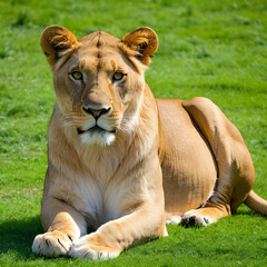 female lion