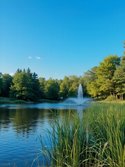 Lamplighter Pond, St Louis Park, Minnesota