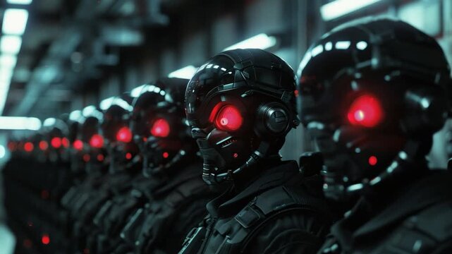 clone army rebellion uniform faces with slight 4K Videos
