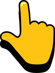 hand with click