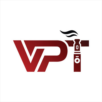 Modern Vape Product Technology Logo Design Innovative Vaporizer Concept for E-Cigarette Brands Emphasizing Technological Advancement and Stylish Aesthetics
