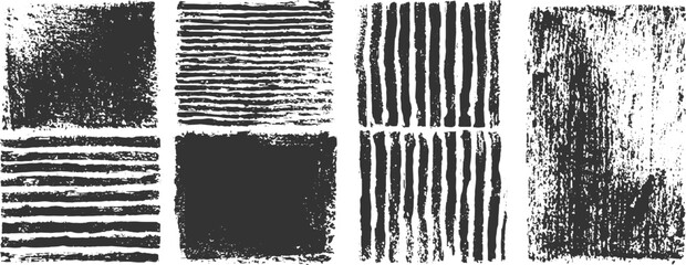 set of grunges Subtle halftone grunge urban overlay texture, Grunge textures set. Grunge texture white and black. Vector texture dust transparent background.