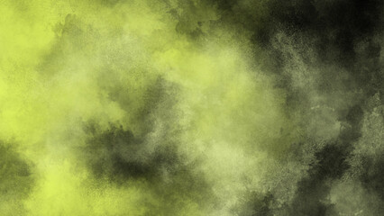 Ethereal green and yellow background.
Cloudy lime gradient. Vibrant green and yellow watercolor.