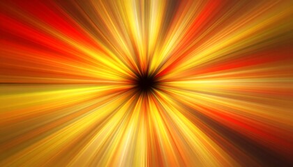 Obraz premium Abstract radial burst of vibrant colors